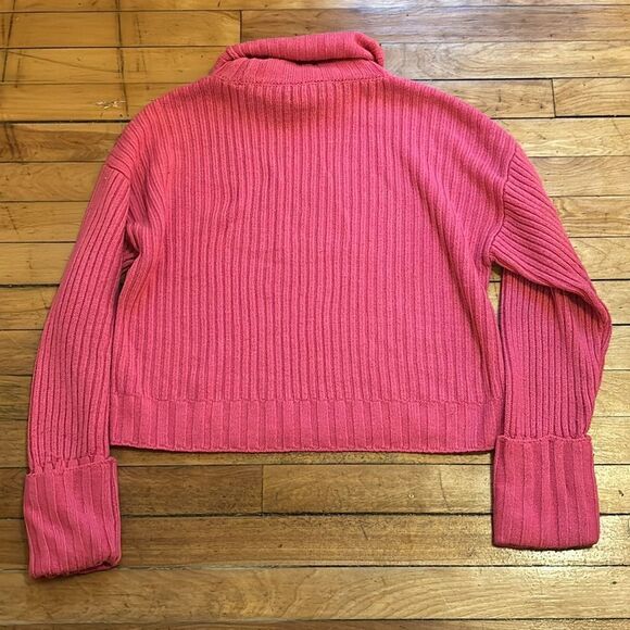 Bundle of 3 Women’s Black and Pink Long Sleeve Sweaters Size Small - Picture 14 of 14